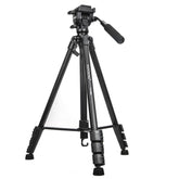 YUNTENG VCT-6006 Professional Hydraulic Head Aluminum Tripod, VCT-6006